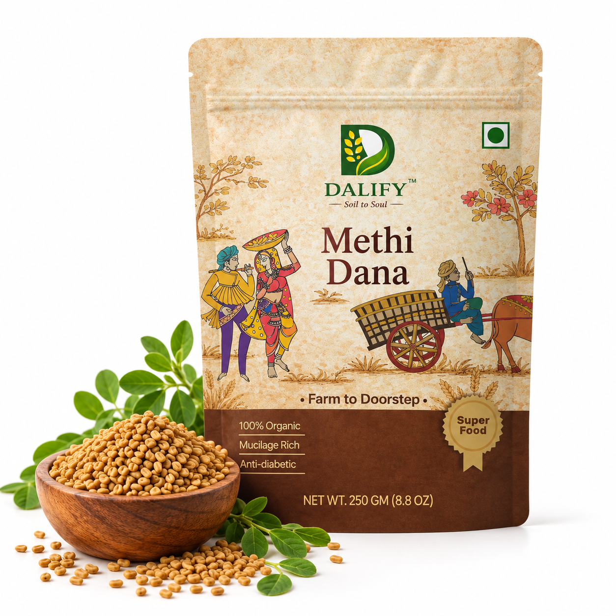 Methi Dana (Fenugreek Seeds)