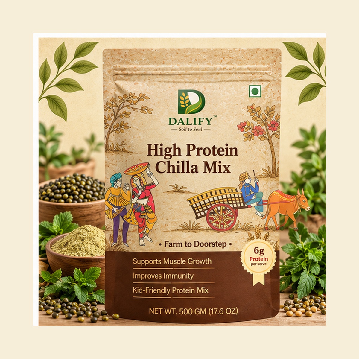 High Protein Chilla Mix