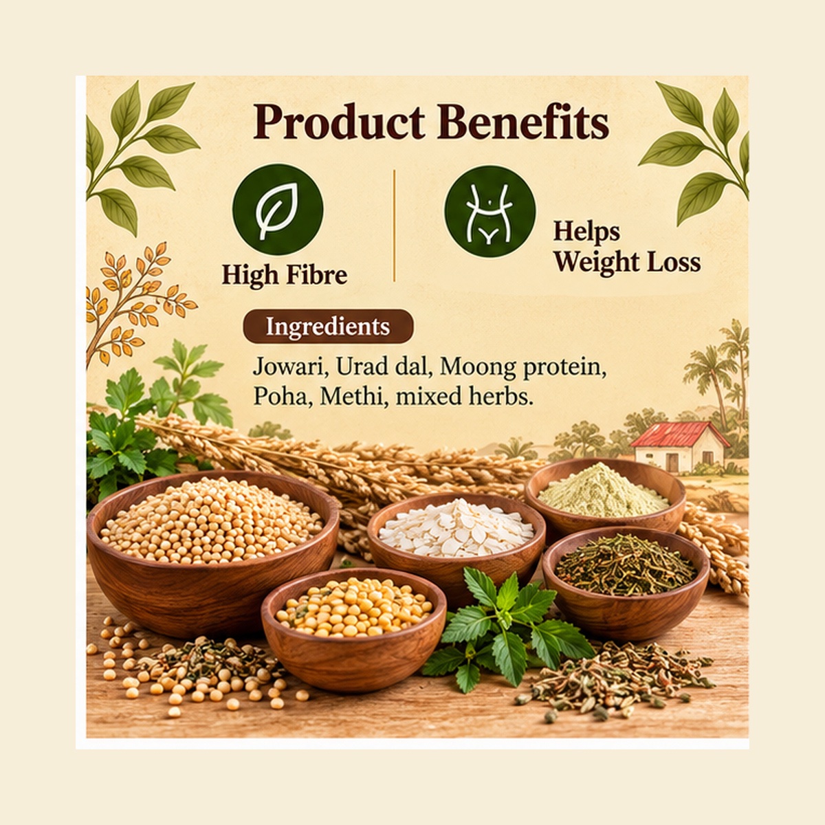 Gluten Free High Protein Jowari Dosa Mix