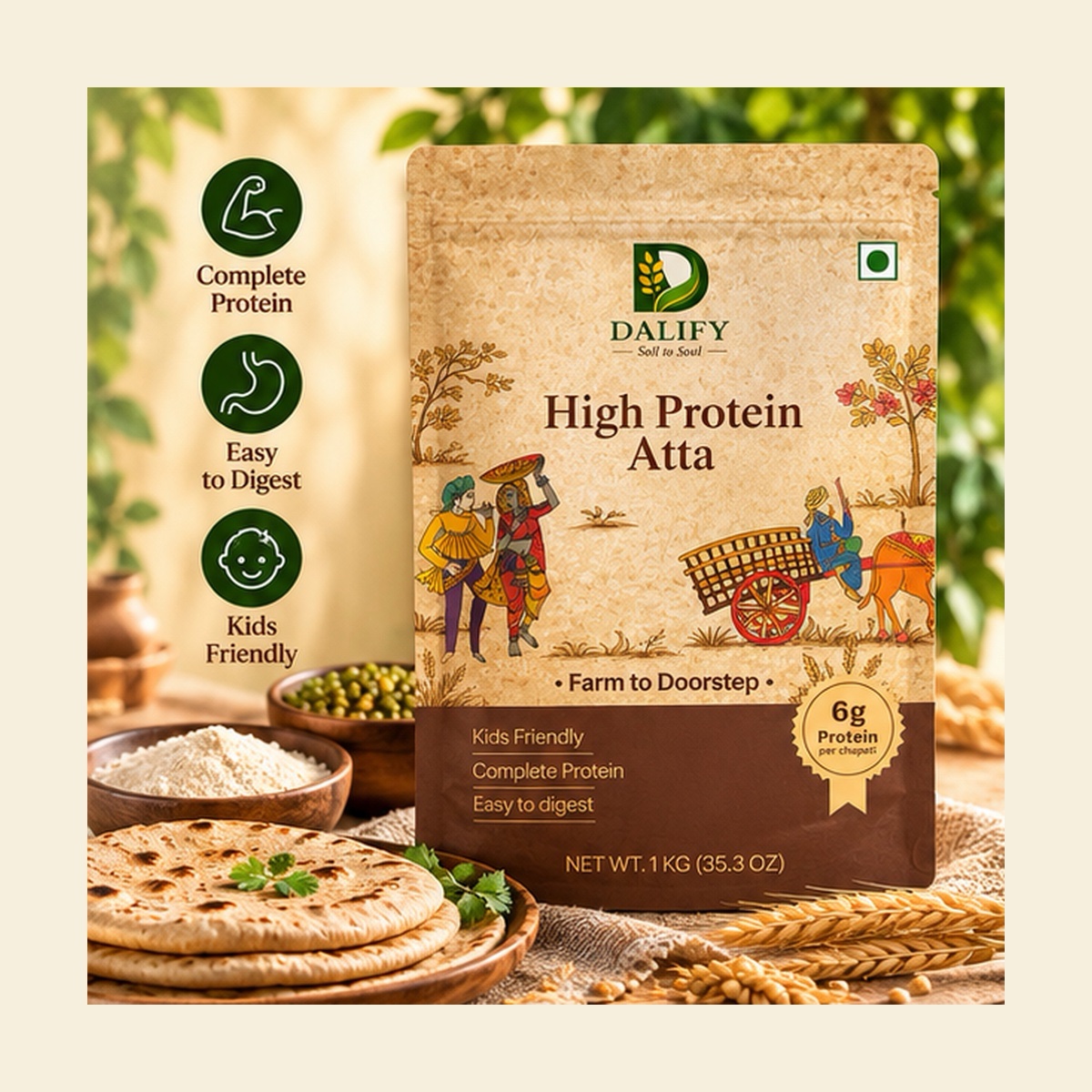 High Protein Atta Mix