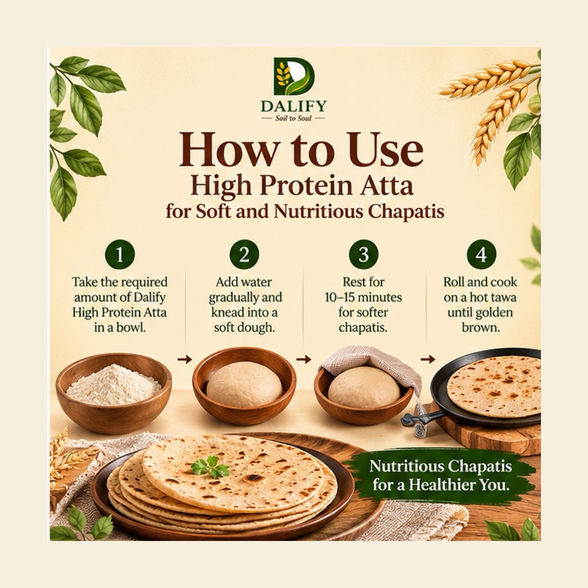 High Protein Atta Mix