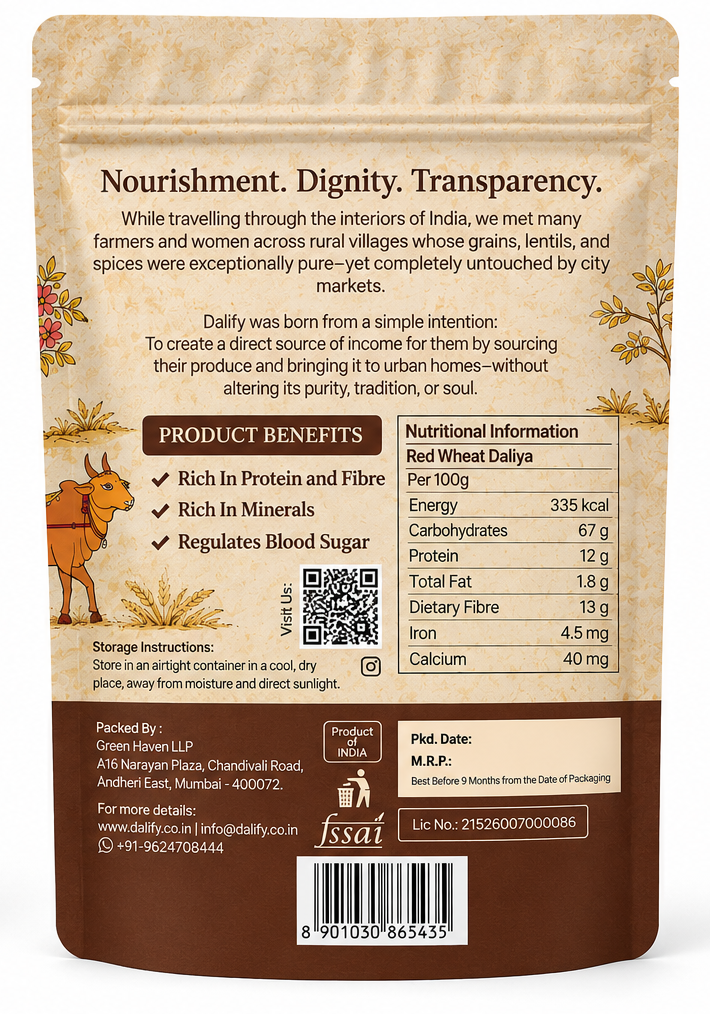 Red Wheat Dalia