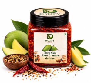 Aam Chunda Achaar (Grated Mango Pickle)