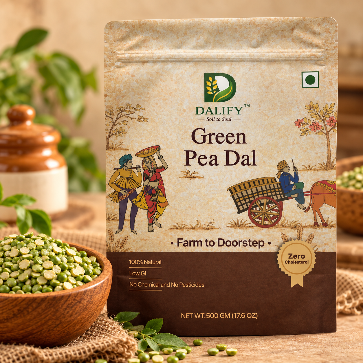 Green Pea Dal