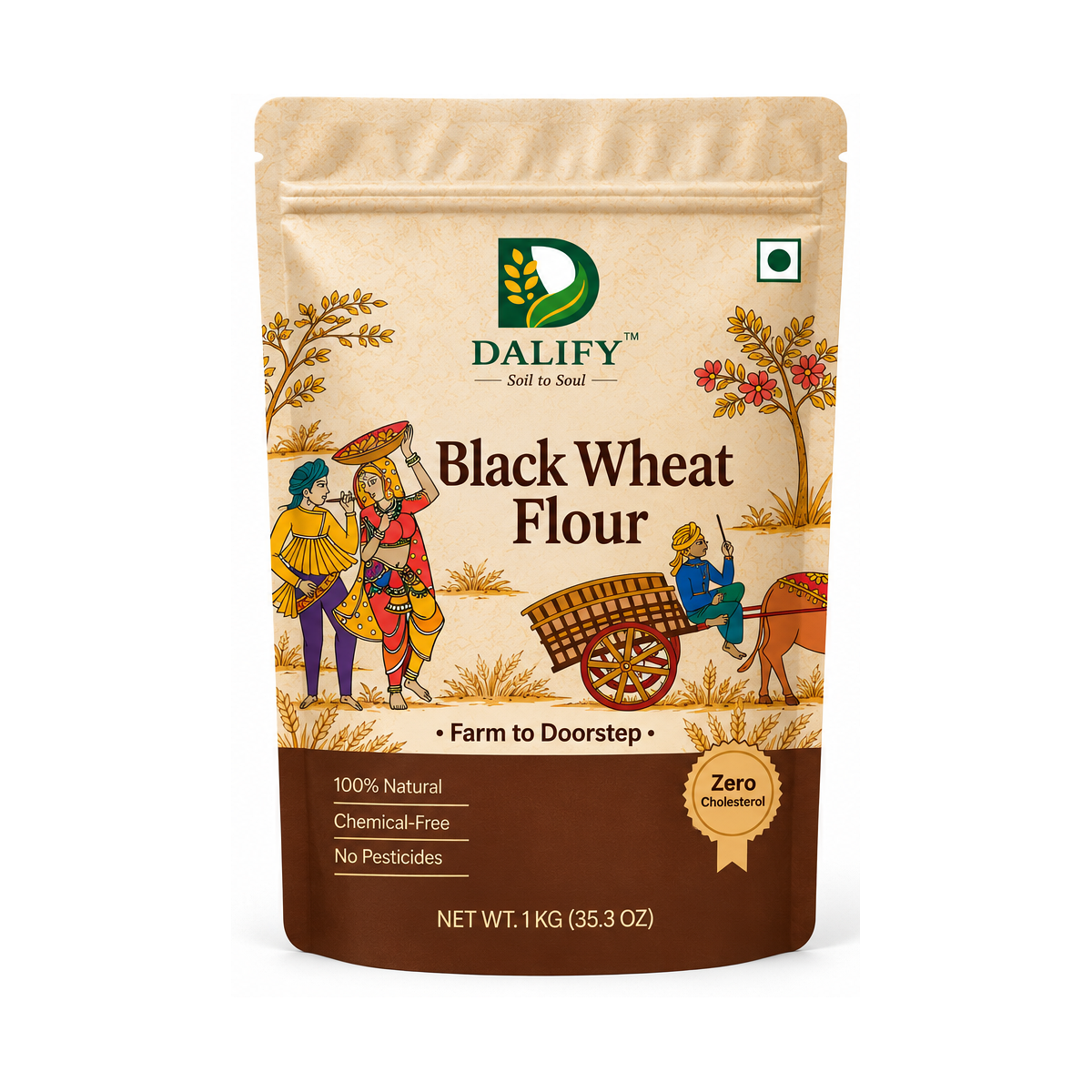 Black Wheat Flour
